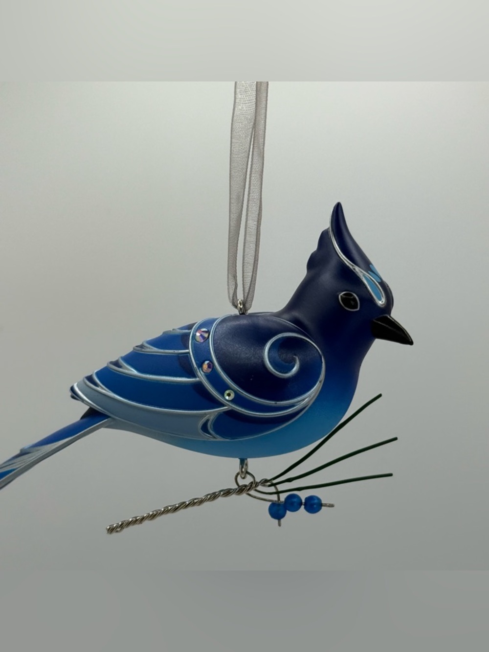 Hallmark 2023 Stellar's Jay Beauty of Birds series Christmas Ornament